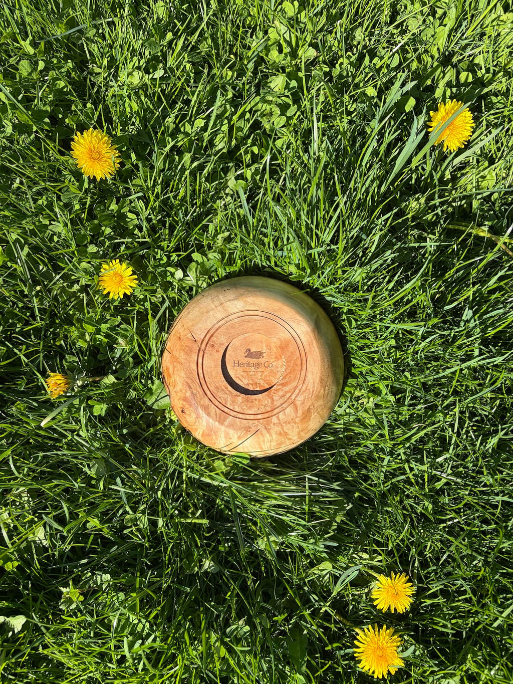 Handmade maple wood catchall tray by Heritage Co.