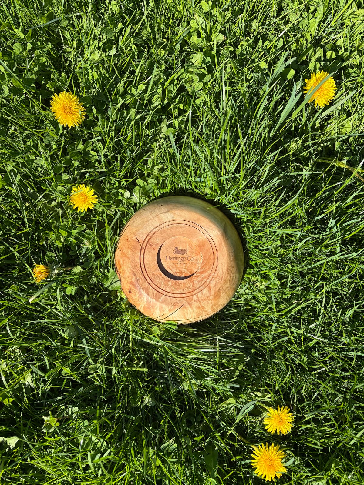 Handmade maple wood catchall tray by Heritage Co.
